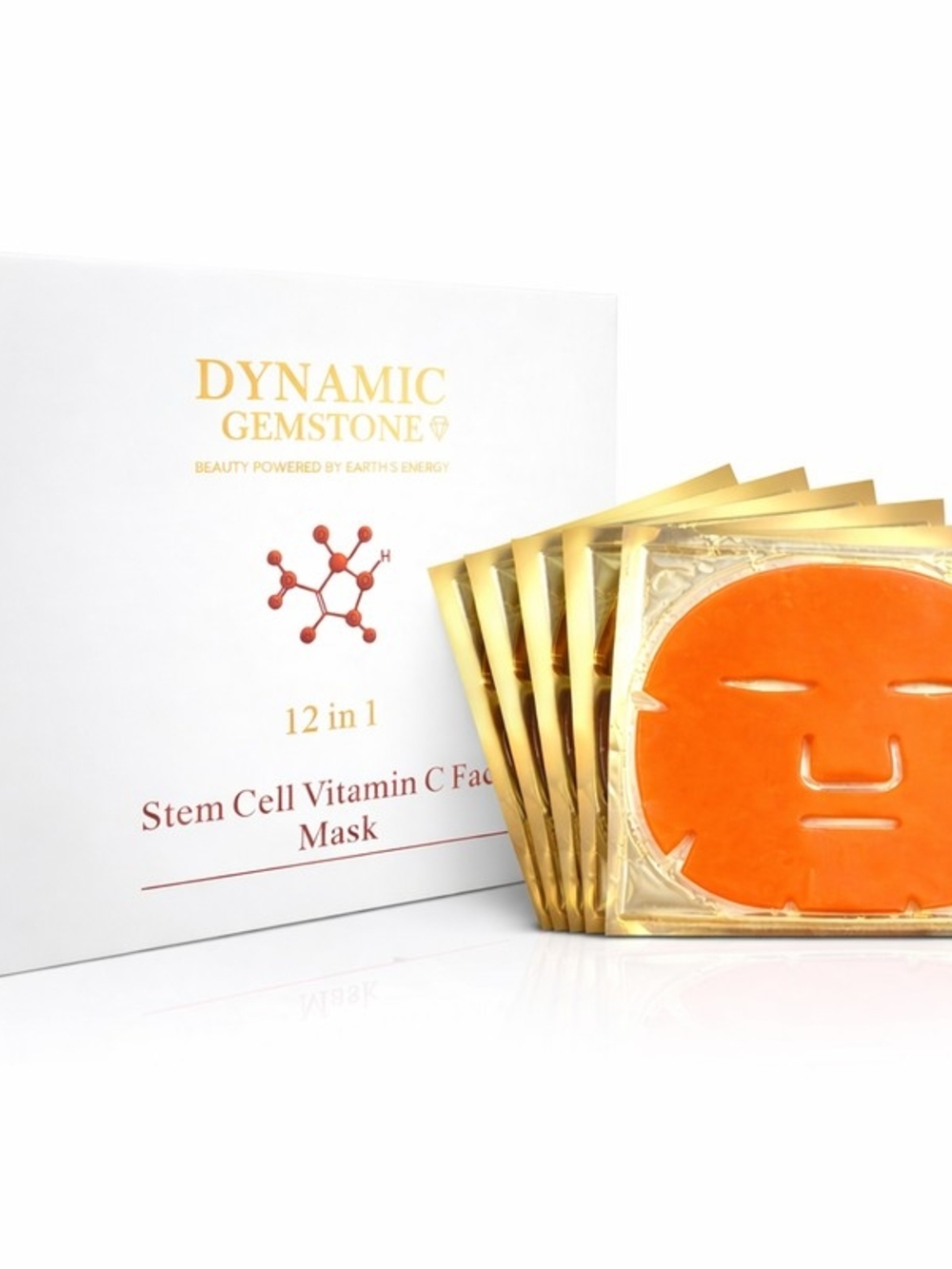 Dynamic Gemstone 12-in-1 Stem Cell Vitamin C Face Mask.